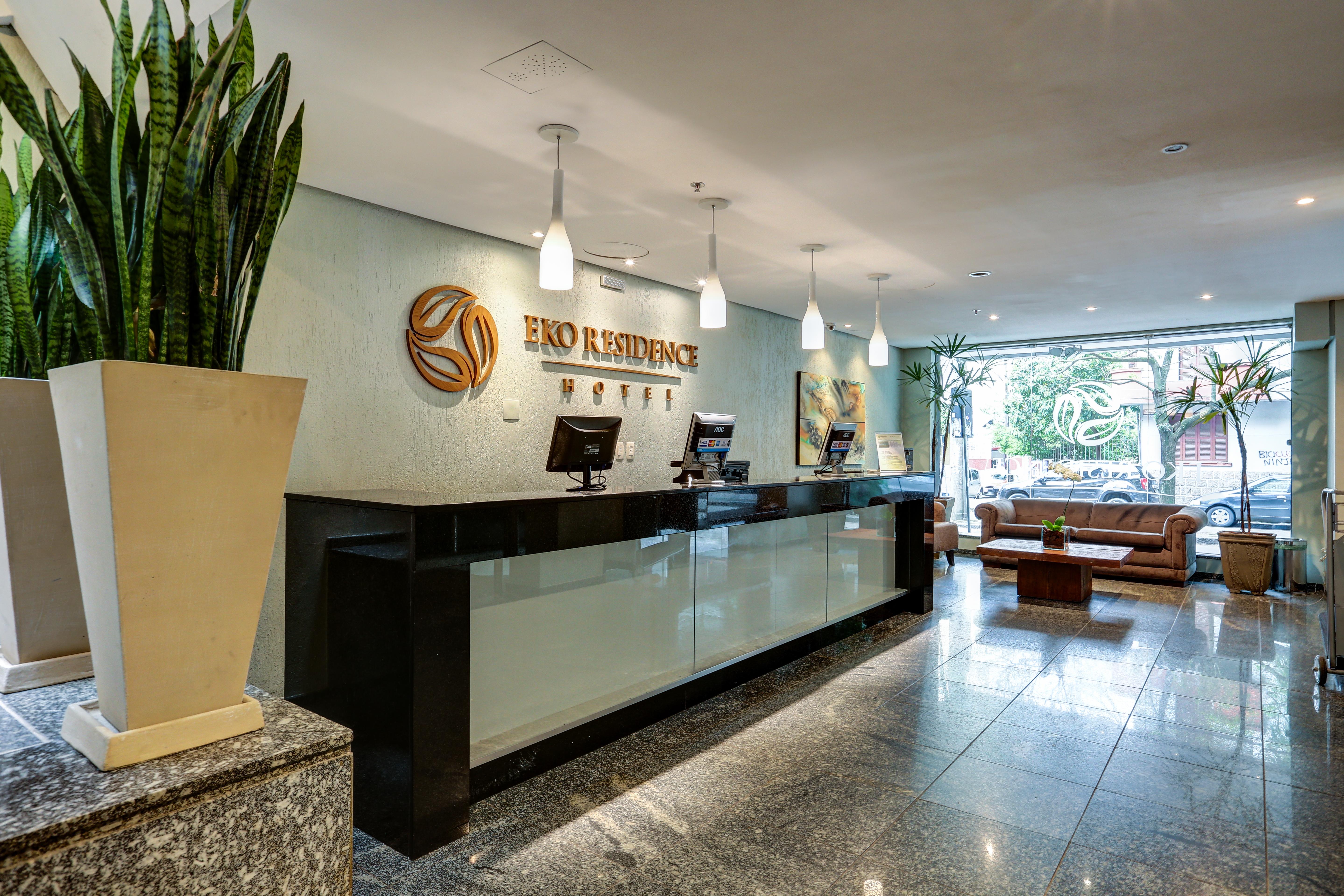 Eko Residence Hotel - Proximo A Santa Casa E Auditorio Araujo Vianna Порту-Алегри Экстерьер фото